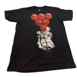 IT Pennywise “You’ll Float Too” Graphic T-Shirt Size M